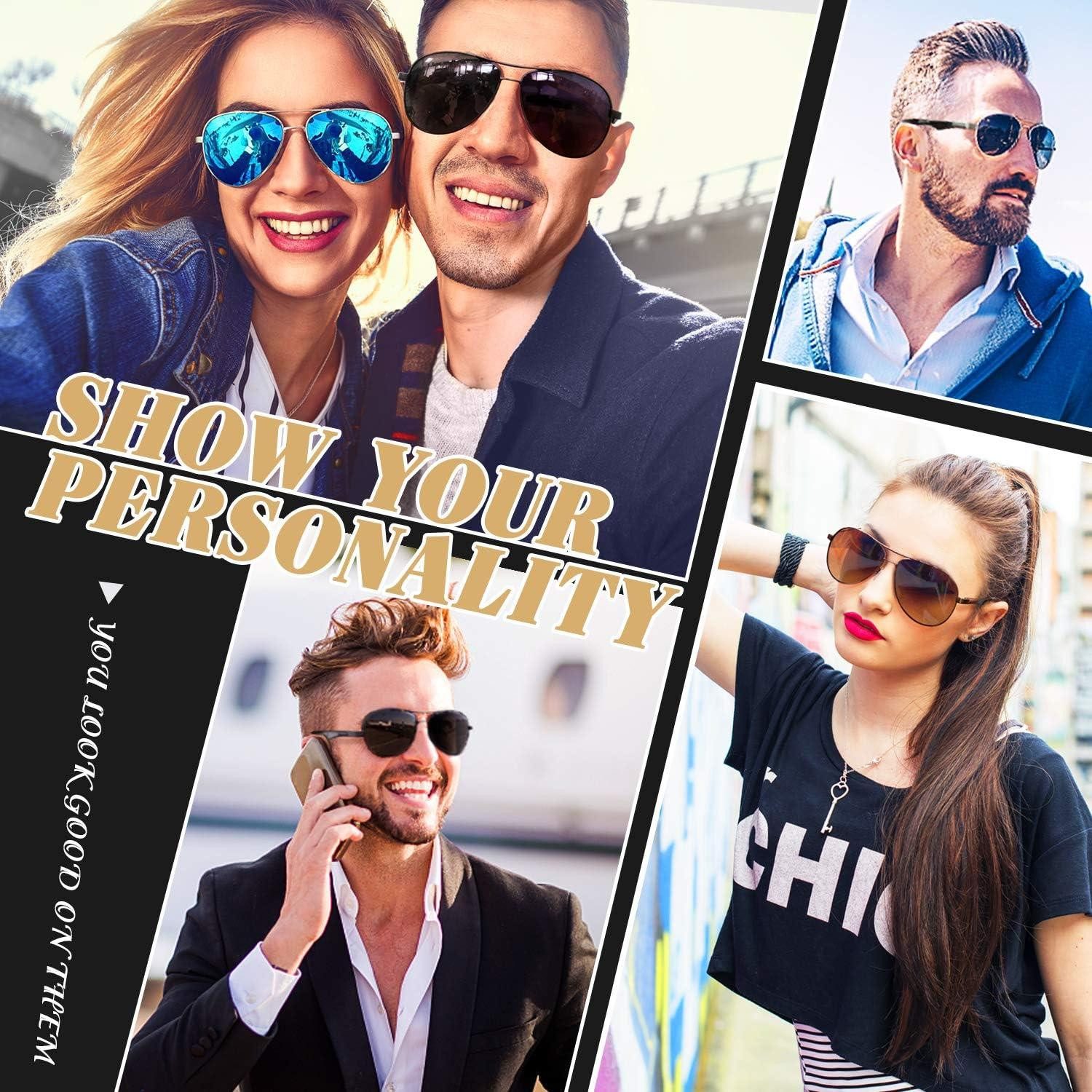 LuxusKollektion Pilotenbrille Herren Sonnenbrille Polarisierte Piloten günstig online kaufen