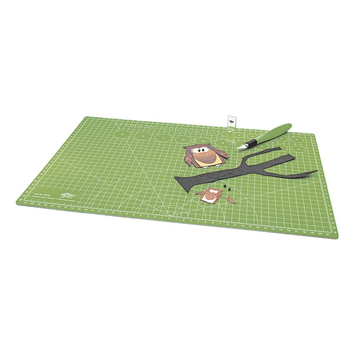 WEDO Schneideunterlage COMFORTLINE CM 45, beidseitig bedruckt, mit selbstschließender Oberfläche