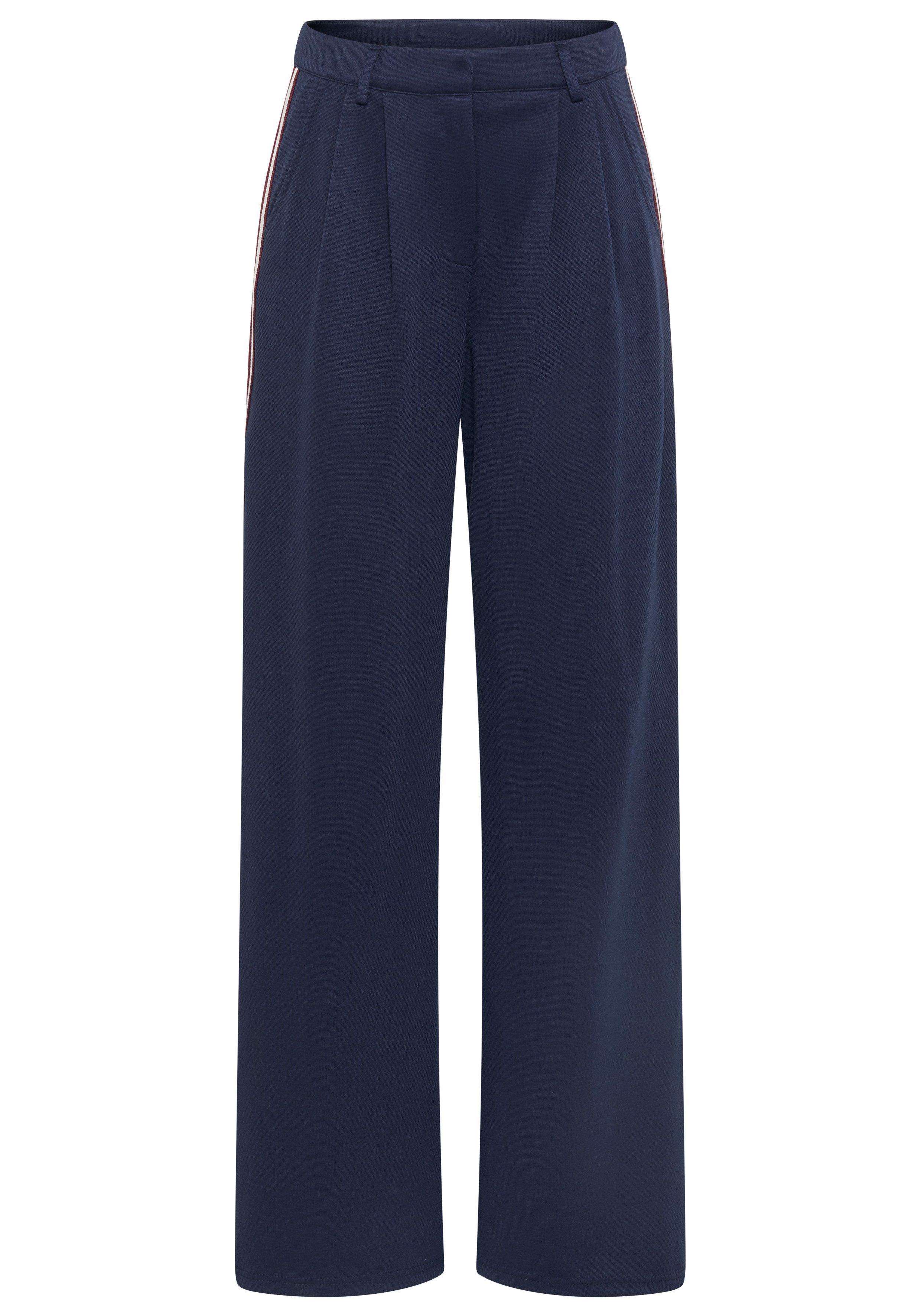 Tamaris Palazzohose mit Kontraststreifen, im modernem Look mit weitem Bein – Bild 5 von 5