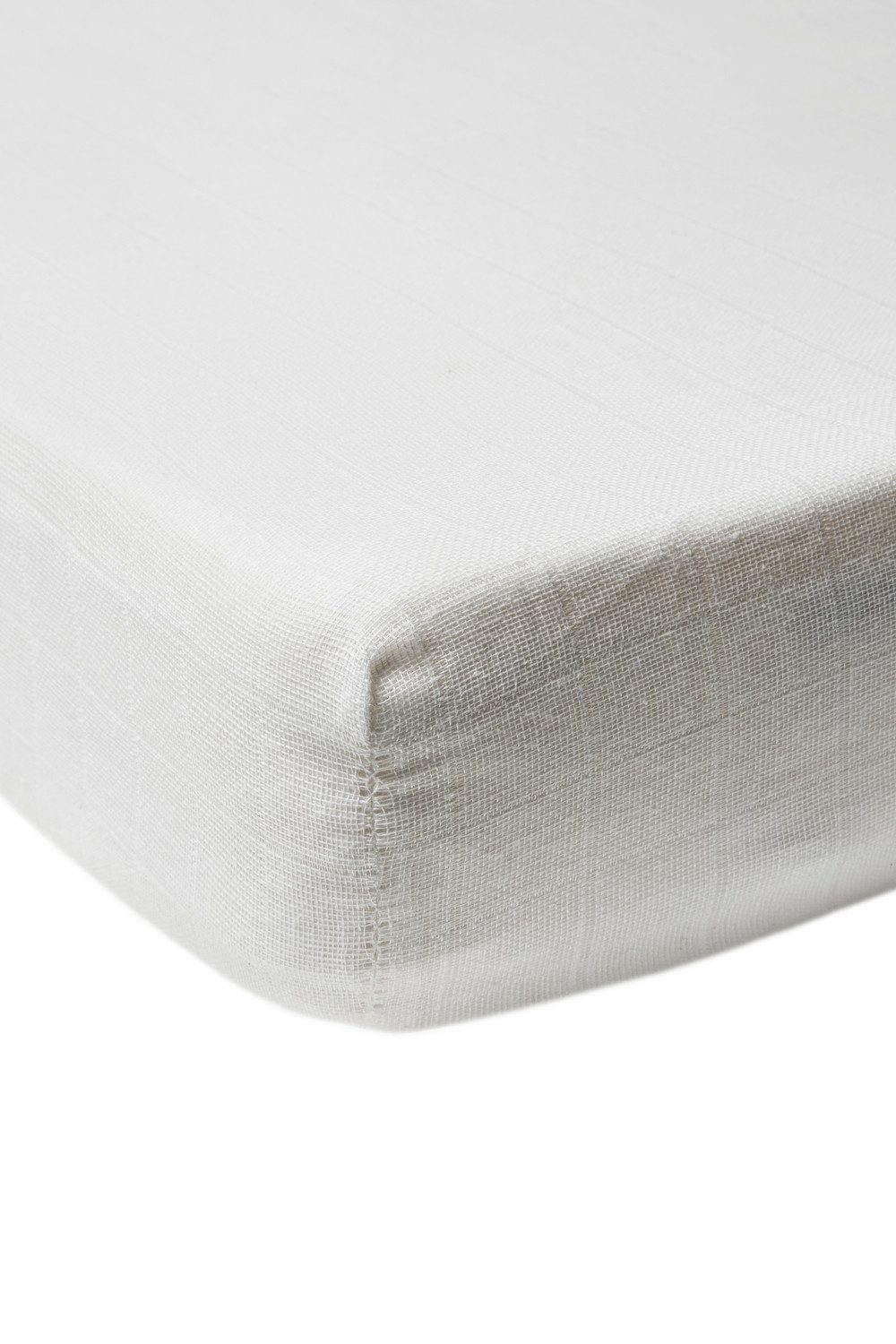 Meyco Baby Spannbettlaken Uni White, Jersey, günstig online kaufen