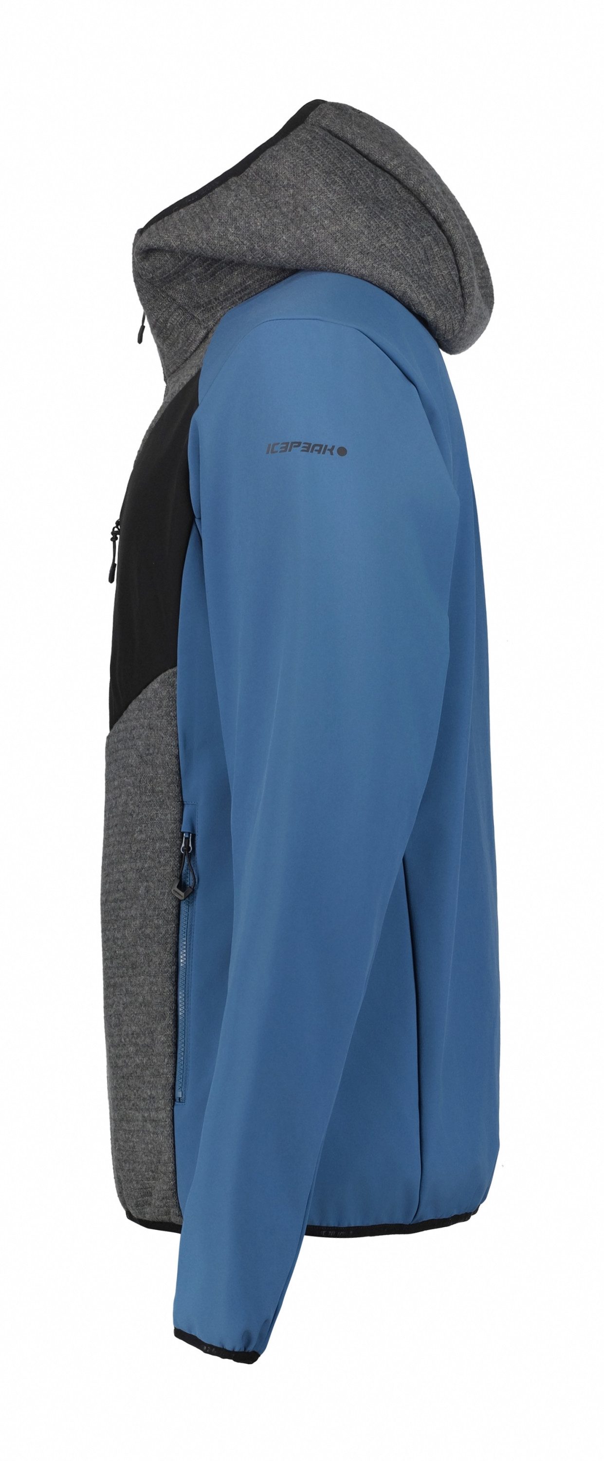 Icepeak Winterjacke Danfort Softshell grau blau