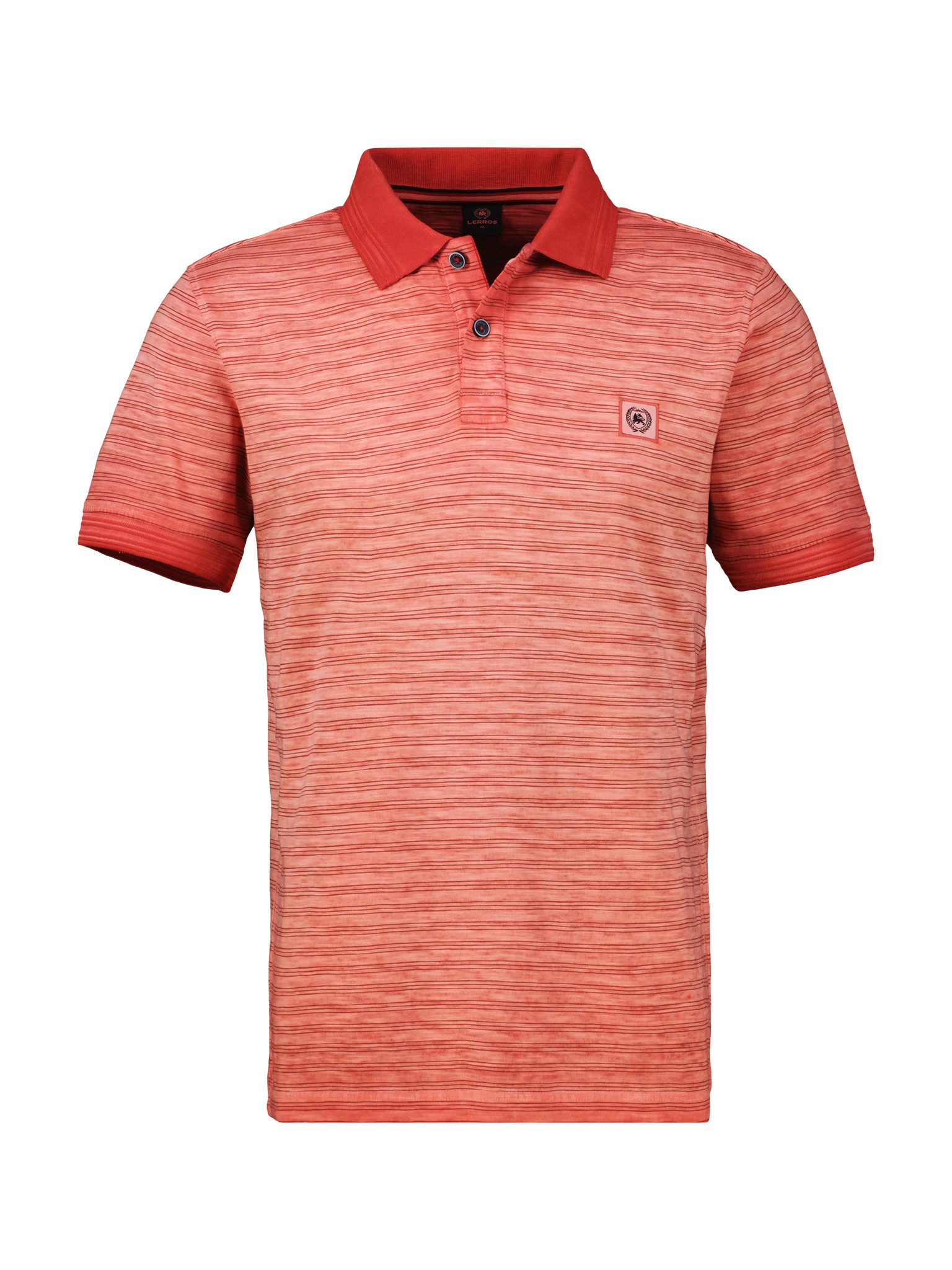 LERROS Poloshirt mit Logo Stickerei – Bild 3 von 4