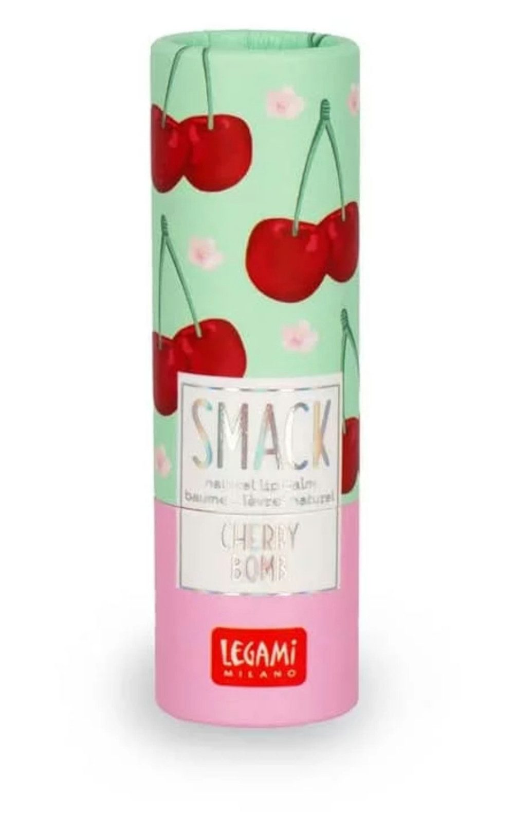 Legami Spiel LEGAMI Smack Lippenpflegestift Cherry, 90% natürlich