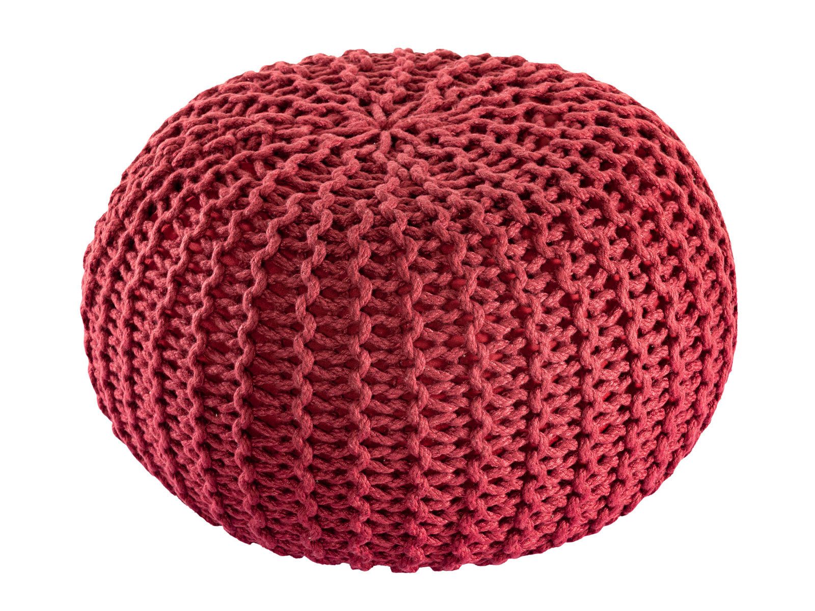 Amagohome Gartenlounge-Hocker Pouf Outdoor ø 55 günstig online kaufen