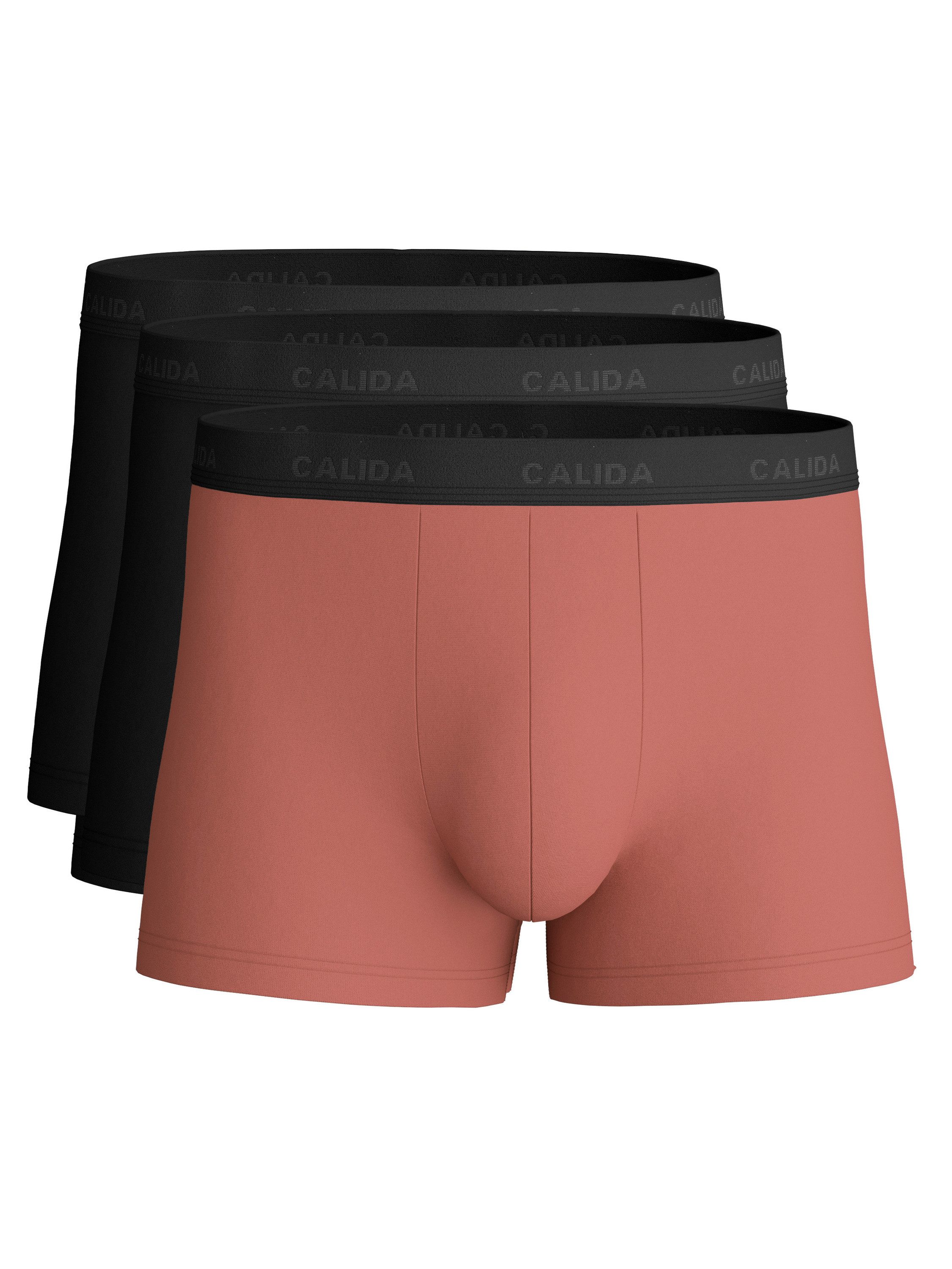 CALIDA Boxer Cotton Special Herren (1-St) im 3er-Pack, weich, atmungsaktiv und elastisch