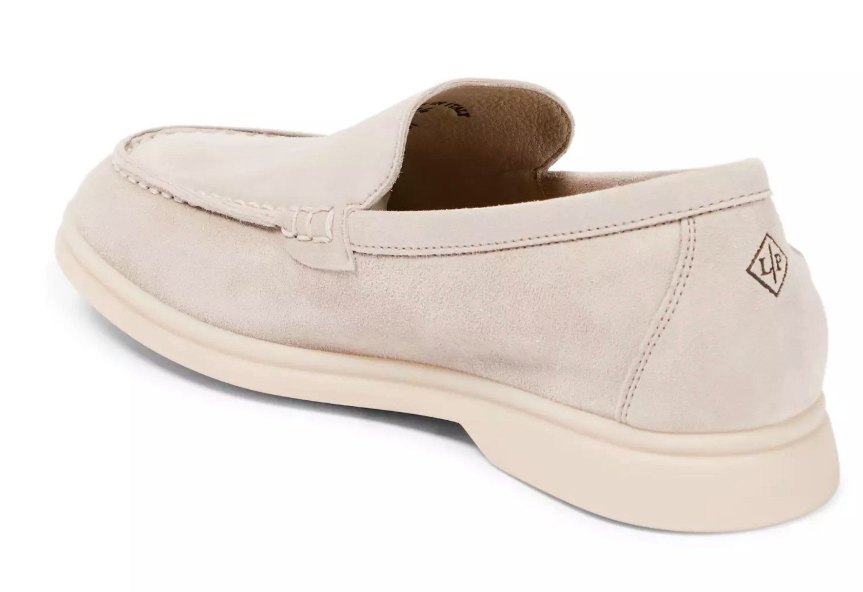 Loro Piana Summer Walk Kinder Schuhe Veloursleder Mokassin