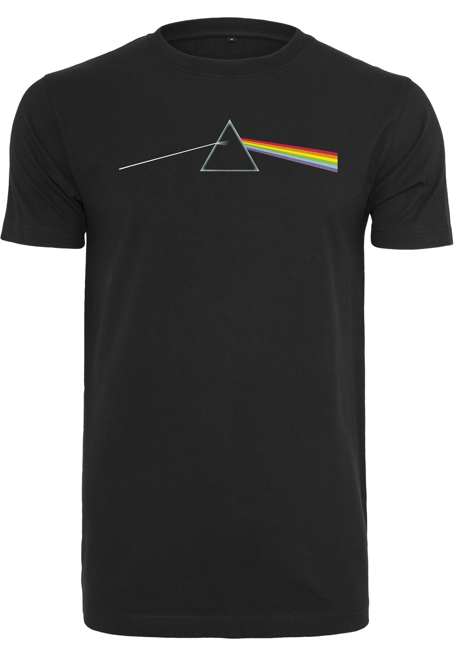 Merchcode T-Shirt Herren Pink Side Tee Dark black Moon of Floyd (1-tlg) the Dark MT453 Pink Side Floyd