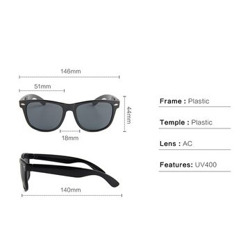 AquaBreeze Sonnenbrille Sonnenbrille-Herren-Damen Polarisiert-Rechteckig-Sonnenbrillen