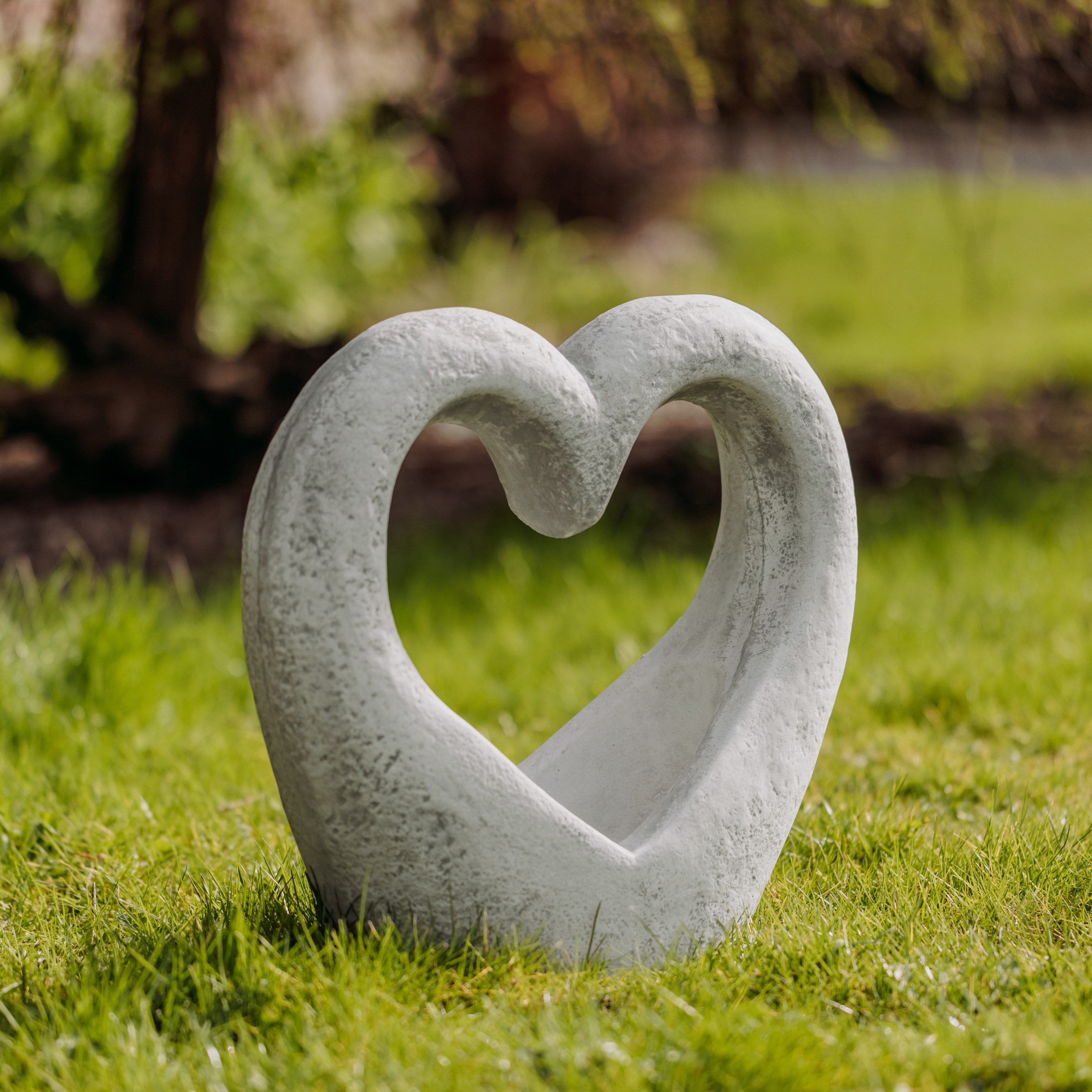 gartendekoparadies.de Pflanzschale Liebevolles Pflanzgefäß Herz Blumentopf, günstig online kaufen