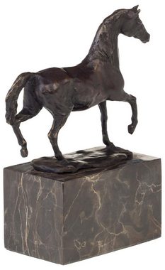 Aubaho Skulptur Bronzeskulptur Pferd nach Louis-Albert Carvin Bronze Figur Kopie Repli