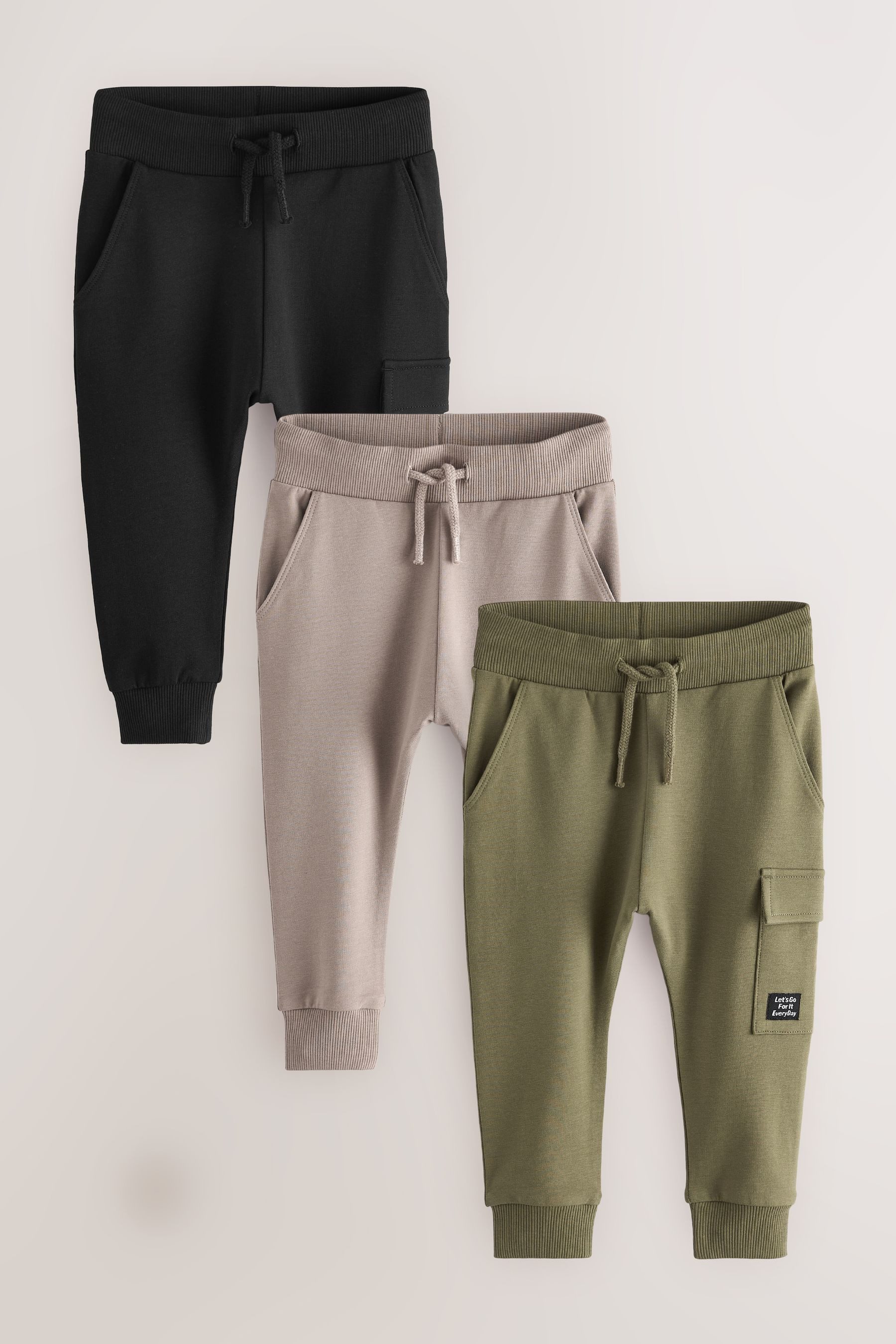 Next Jogginghose 3er-Pack Super Skinny Fit Utility-Jogginghose (3-tlg)