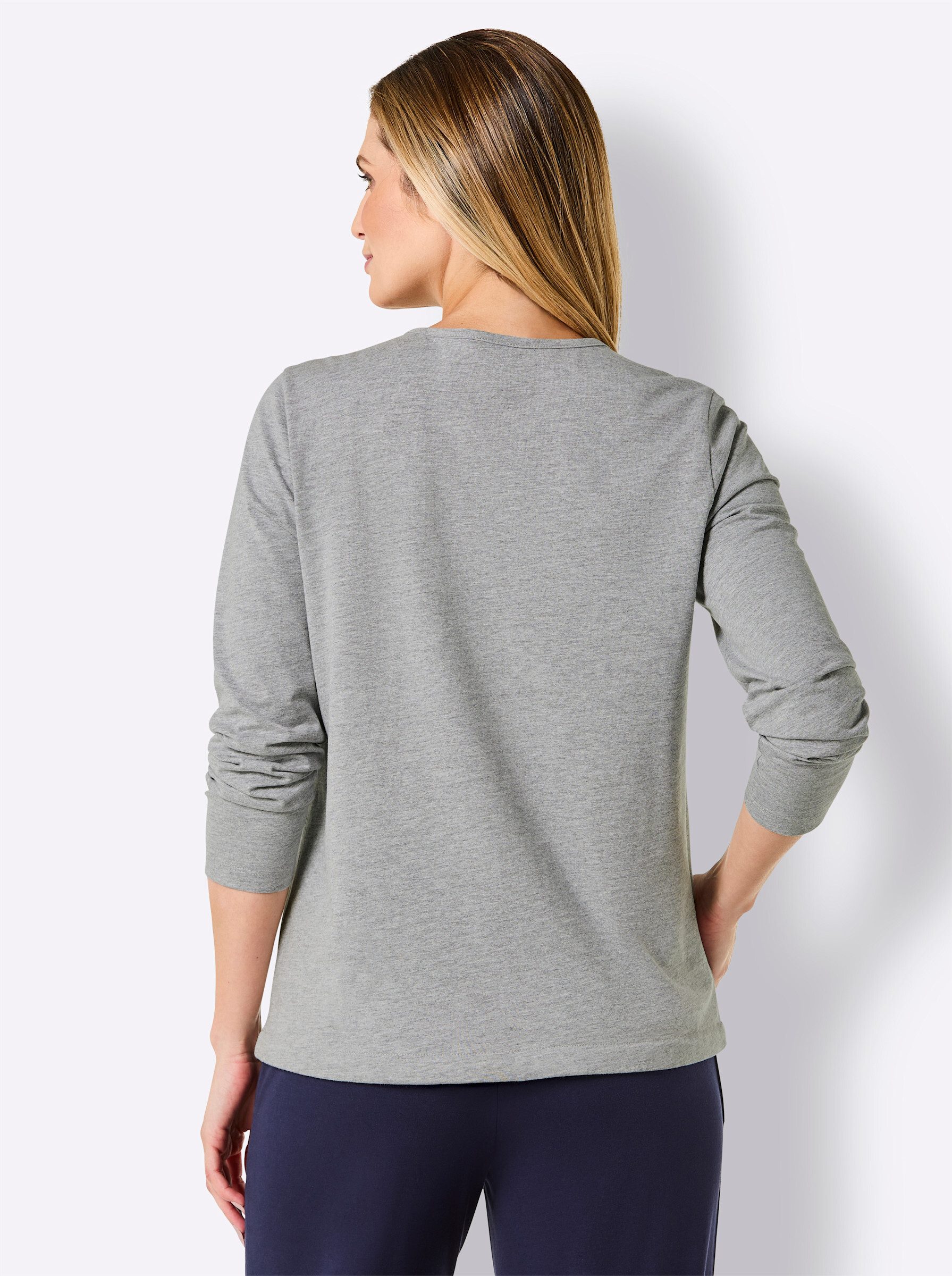 feel good Langarmshirt "Shirt", (1 tlg.) günstig online kaufen
