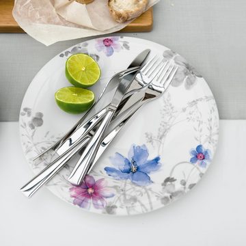 Villeroy & Boch Speiseteller Mariefleur Gris Basic Speiseteller, (1 St)