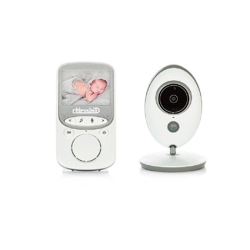mit Chipolino Vector Farbdisplay Kamera Kamera, Video-Babyphone Nachtsicht mit Babyphone Temperaturanzeige