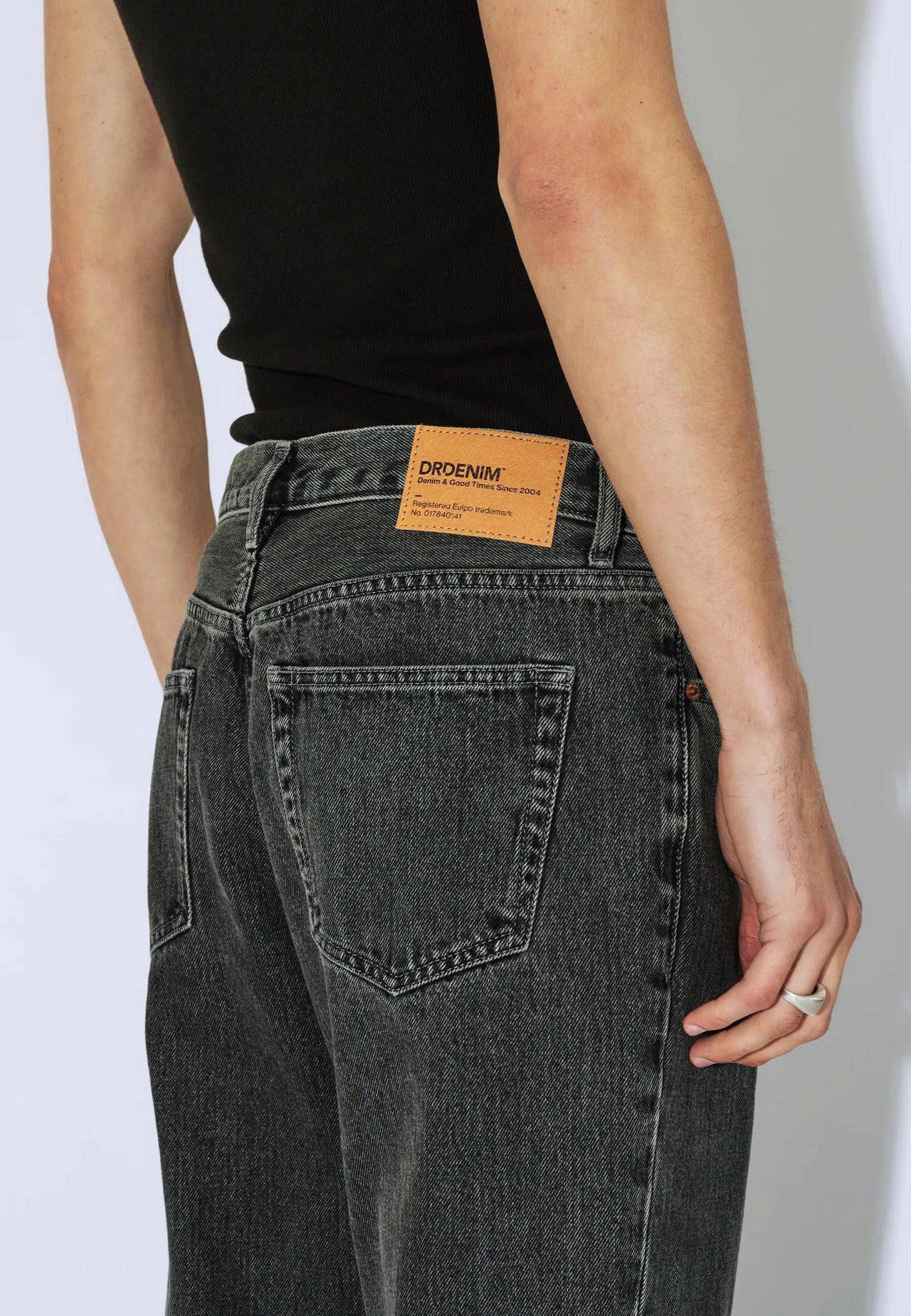 Dr. Denim Relax-fit-Jeans Jeans Dr.Denim Rift Wide Bootcut - Mid Grey Retro Weites Bootcut-Bein