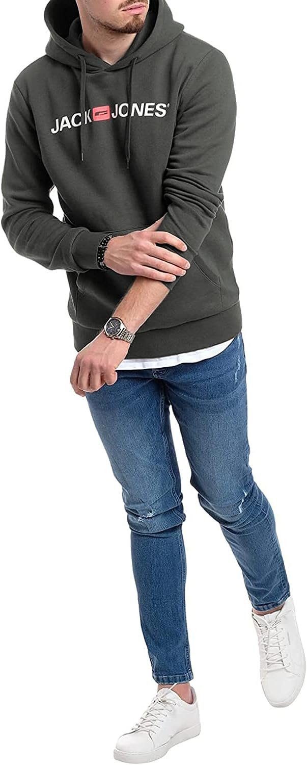 Jack & Jones Kapuzensweatshirt mit Kängurutasche – Bild 3 von 3