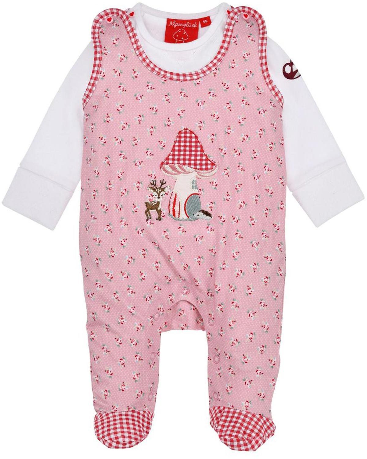 BONDI Strampler Baby Strampler Strampelanzug 'Blumenallover'86928