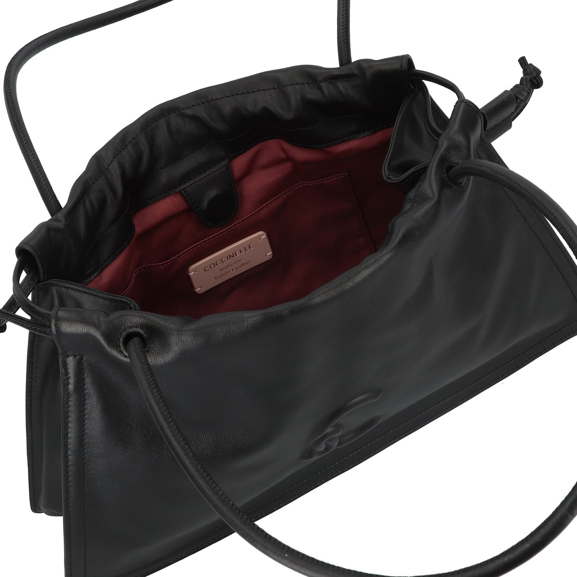 COCCINELLE Beuteltasche Dulse, Leder