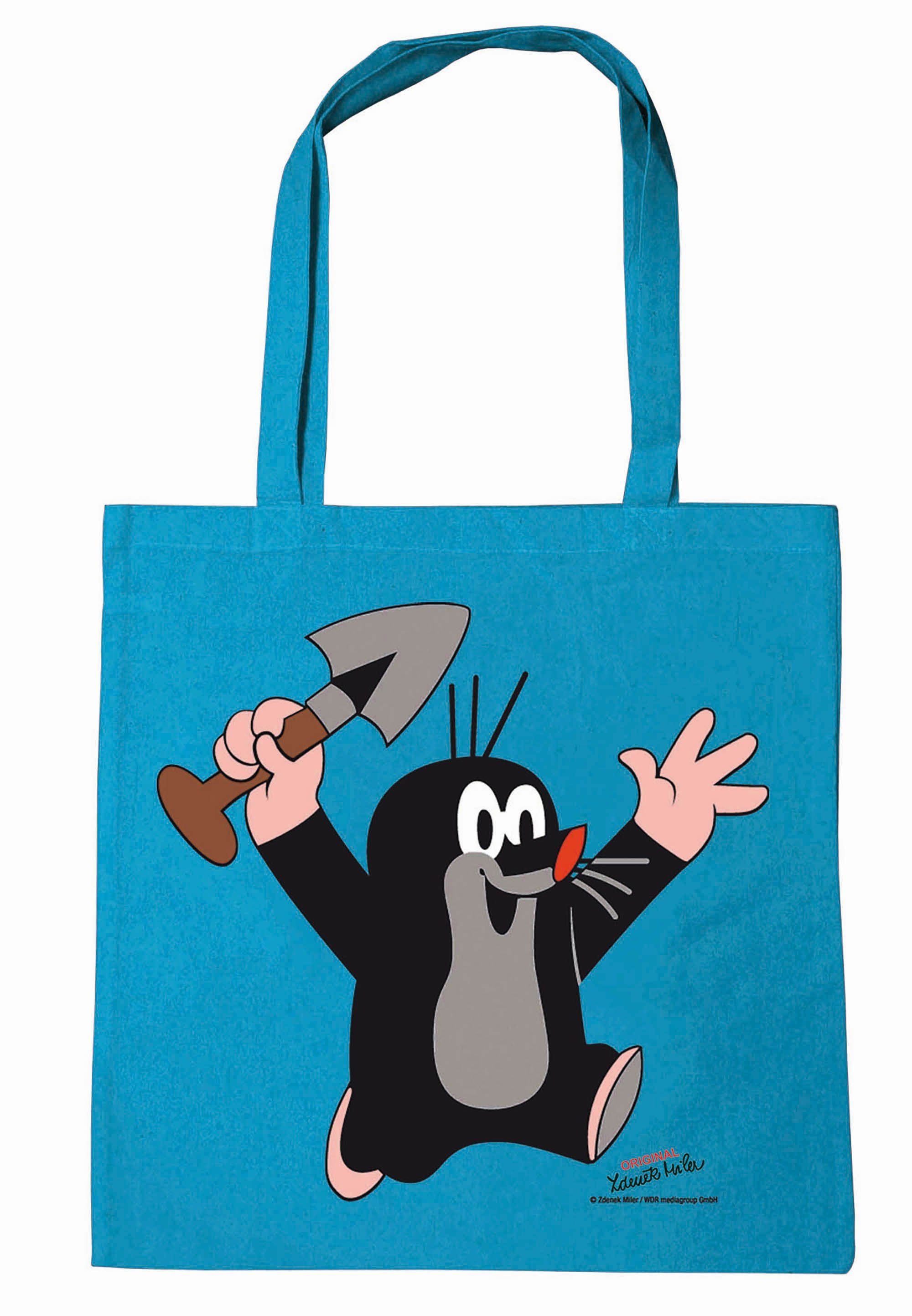 LOGOSHIRT Henkeltasche Baumwolltasche Der kleine Maulwurf, günstig online kaufen