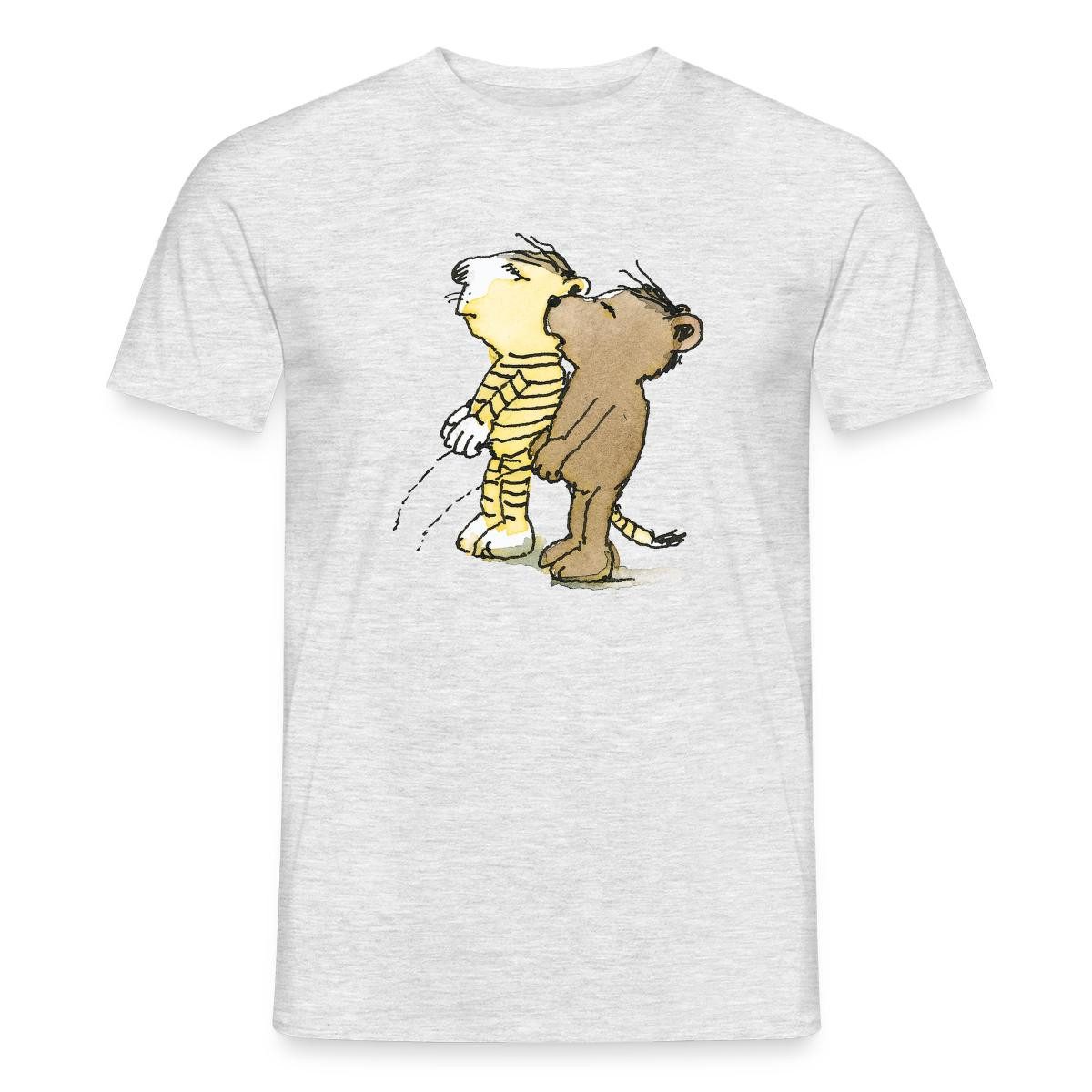T-Shirt Janosch Tiger und Bär Pullern Männer T-Shirt