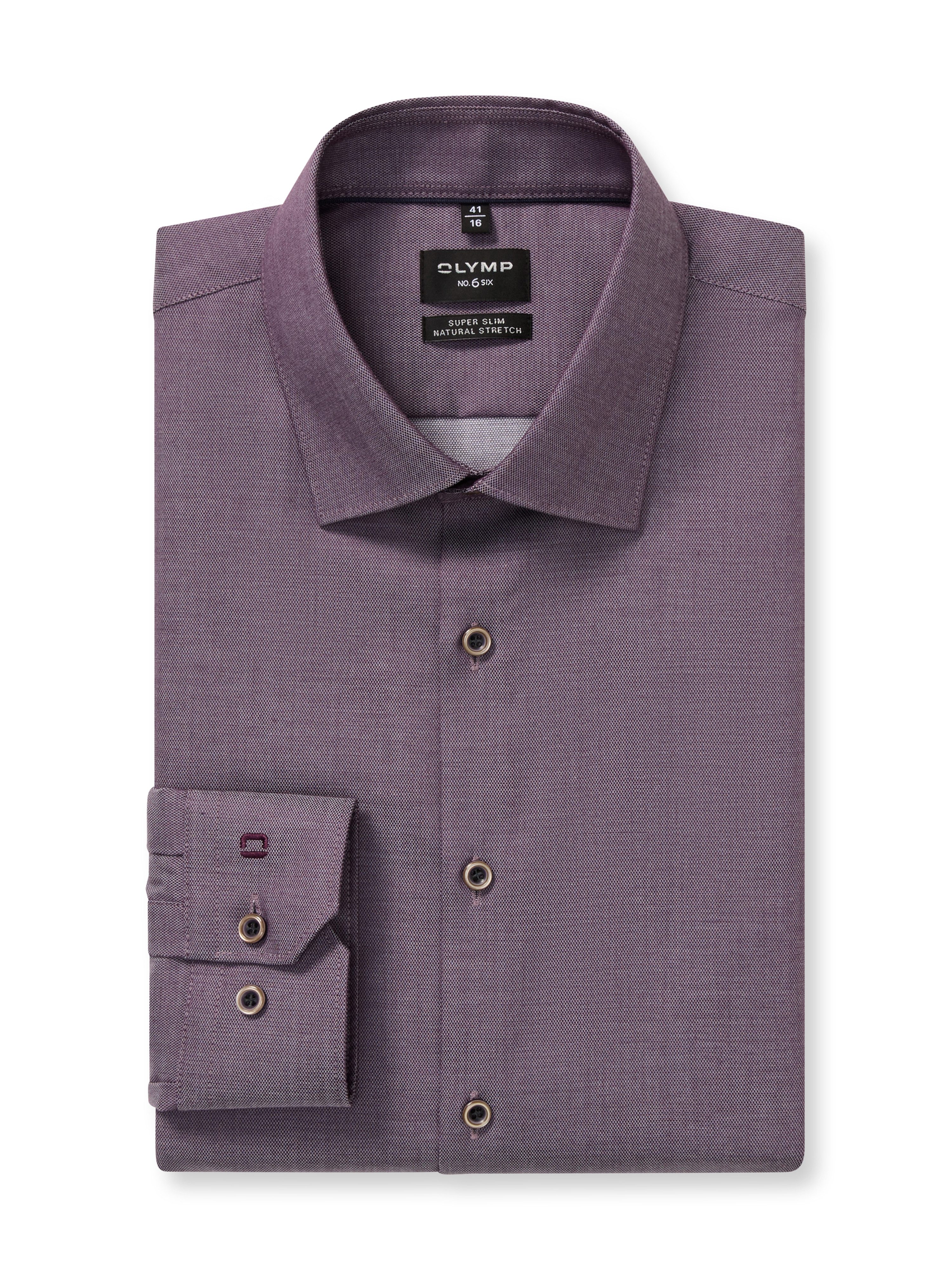 OLYMP Langarmhemd No 6 Businesshemd, super slim fit, New York Kentkragen