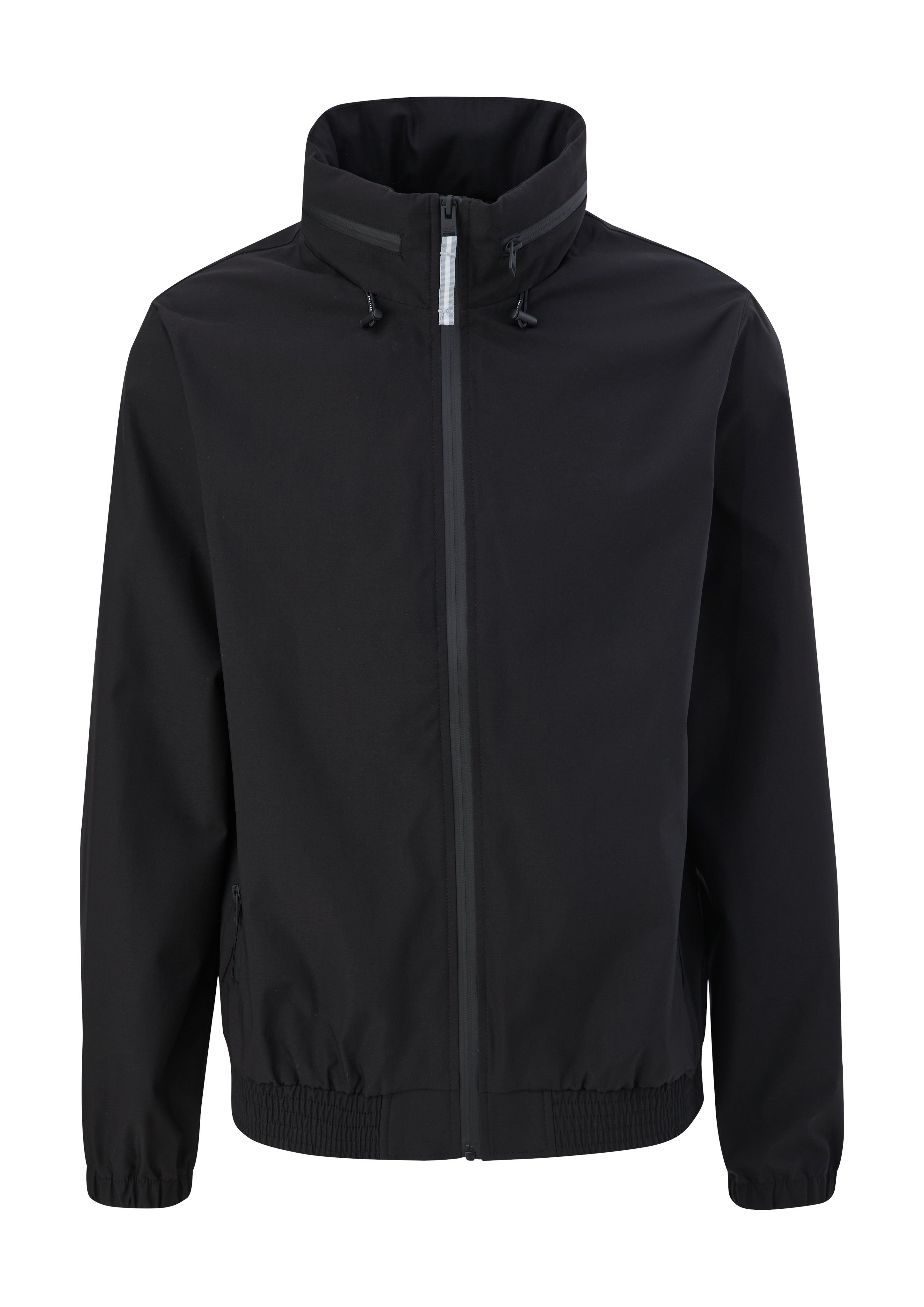 s.Oliver Outdoorjacke Jacke mit verstaubarer Kapuze