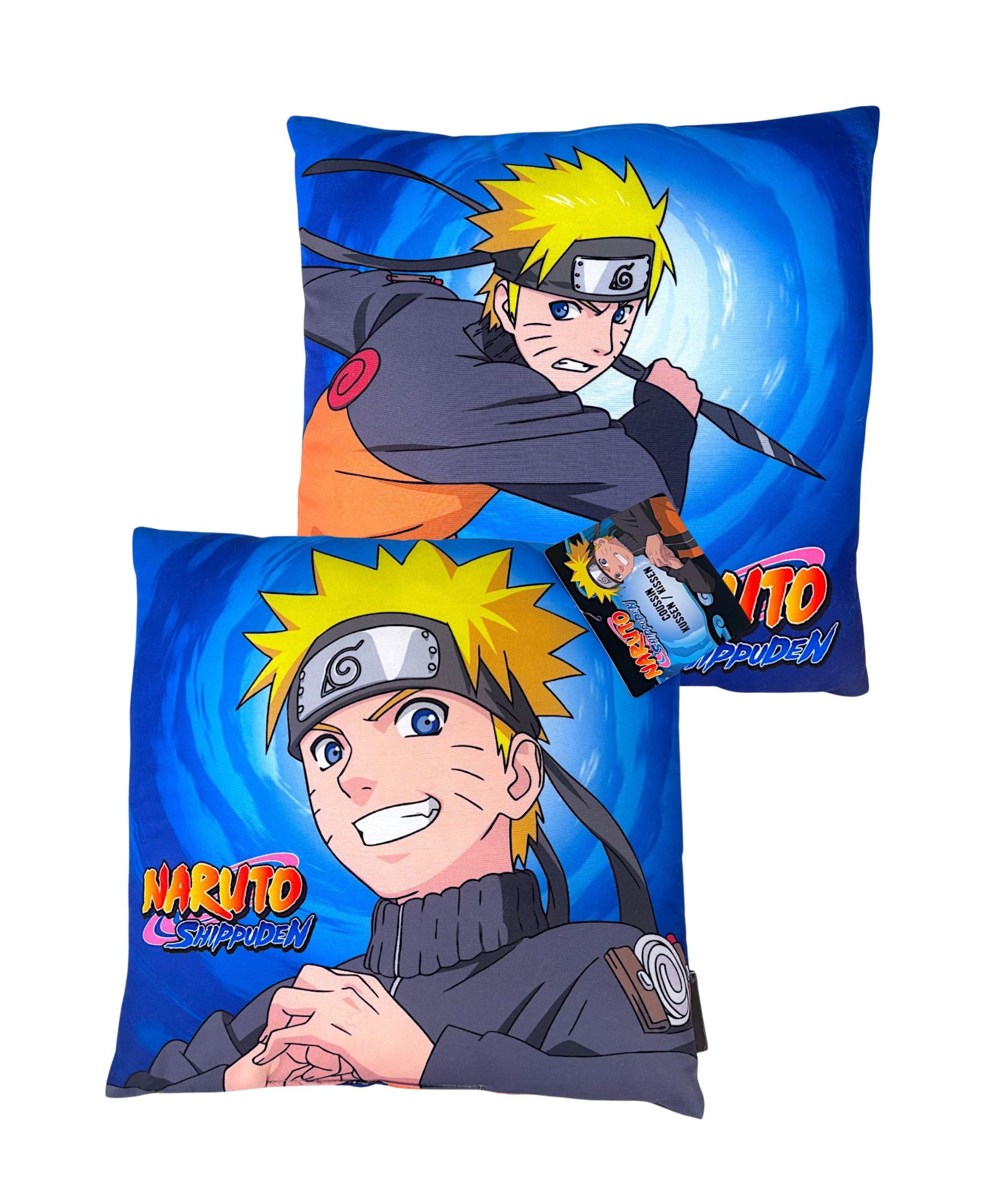 Naruto Декоративные подушки Shinobi Подушки, 35 x 35 cm Anime Zimmerdeko