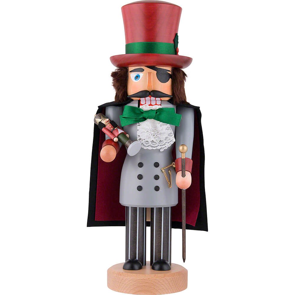 Christian Ulbricht Nussknacker Drosselmeyer lasiert (40,5cm) Nussknacker von Christian Ulbricht