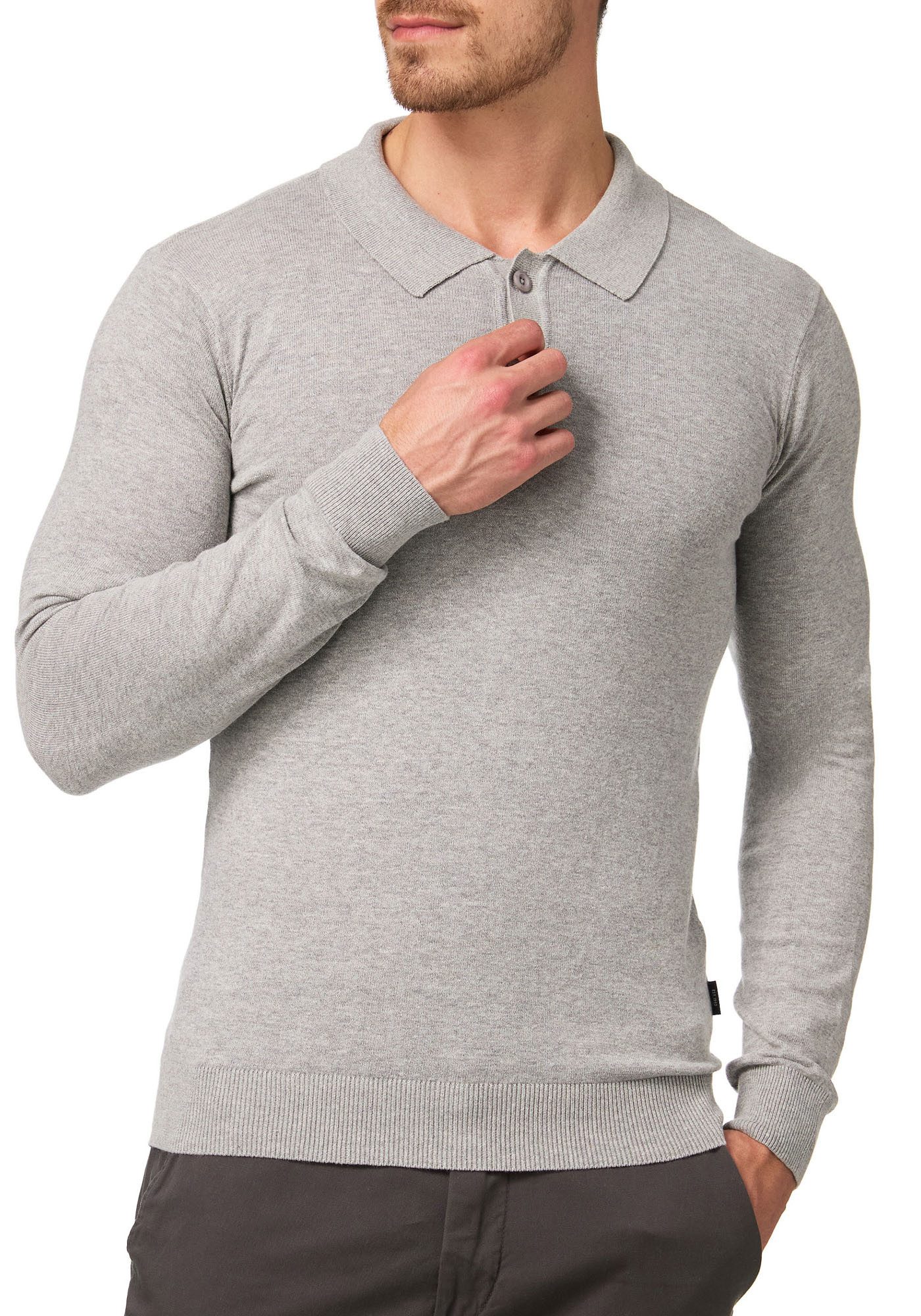 Indicode Polokragenpullover INBarner