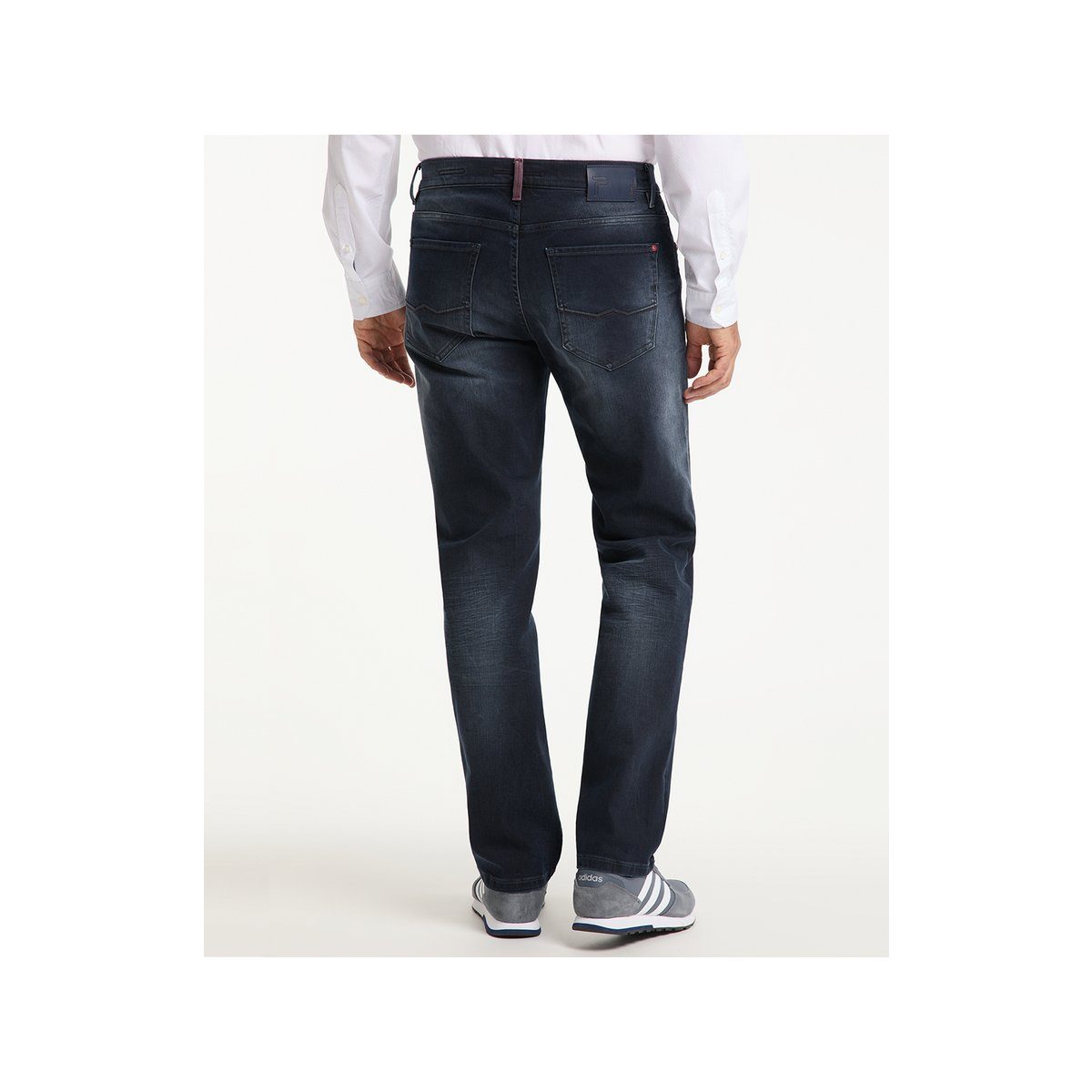 Chinos (1-tlg., pflegeleicht) Authentic Pioneer uni regular Jeans