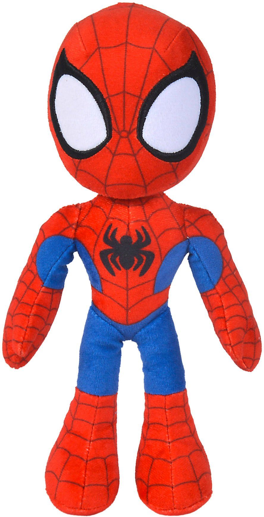 SIMBA Kuscheltier Disney Marvel Spidey, Glow in the Dark, 25 cm, mit Glow in the Dark Augen