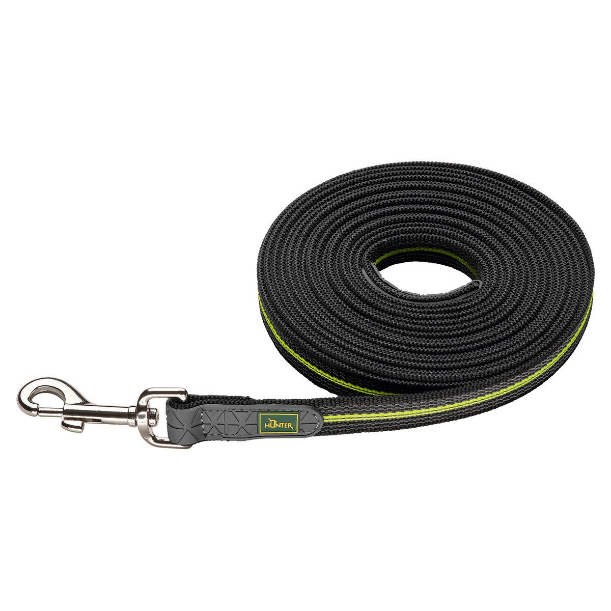 Schleppleine Suchleine Visby Super Grip gelb, reflektierend