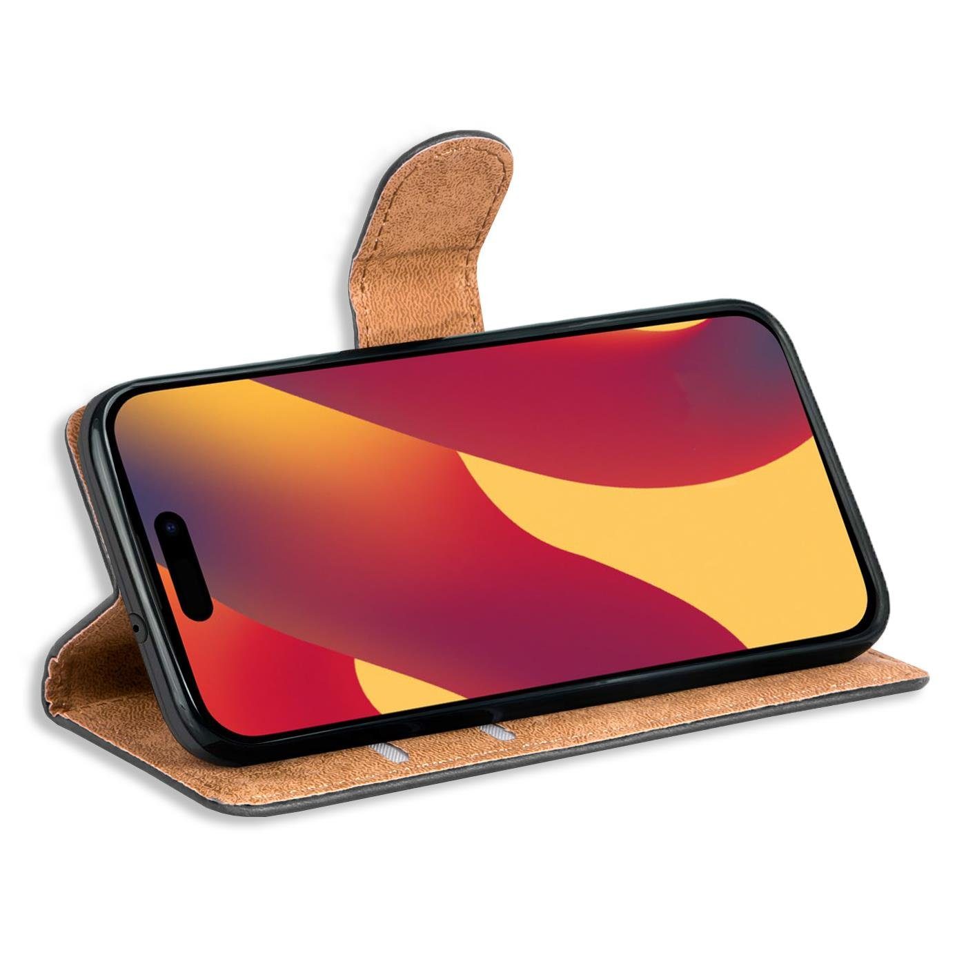 CoolGadget Handyhülle Wallet Klapp Tasche Book Case für Apple iPhone 15 Pro Max 6,7 Zoll, Hülle Klapphülle Flip Cover Etui Schutzhülle – Bild 4 von 5