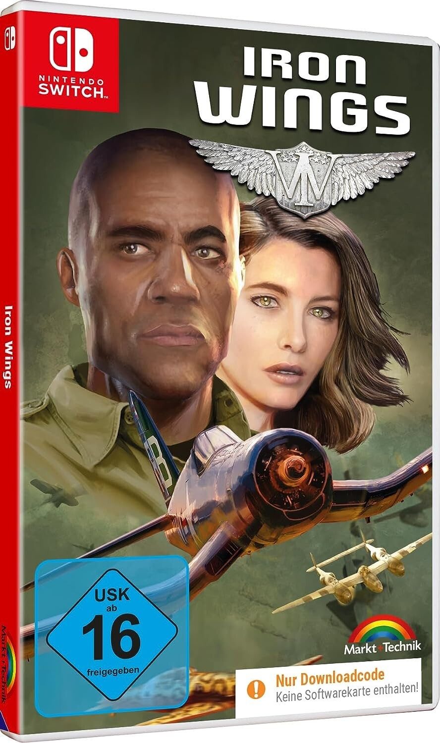 Iron Wings - Flugsimulator - WW2 - Action -Code in a Box - Nintendo (Code in a Box), Nintendo Switch