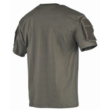 MFH T-Shirt Outdoor T-Shirt, halbarm, oliv, mit Ärmeltaschen S