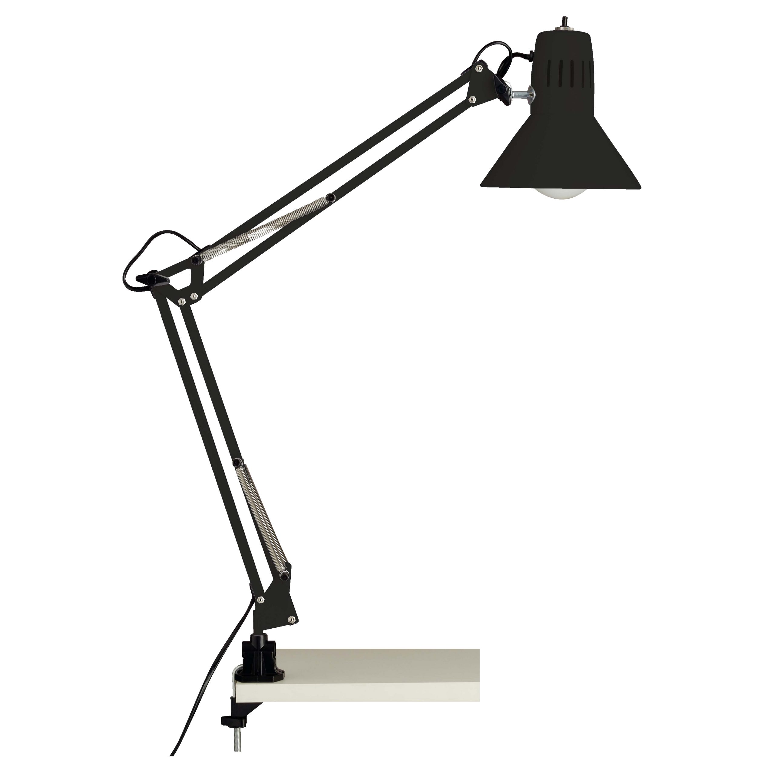 Lightbox Tischleuchte, ohne Leuchtmittel, Schreibtischlampe, 70 cm Höhe, Kopf & Gelenke einstellbar, E27, 40 W