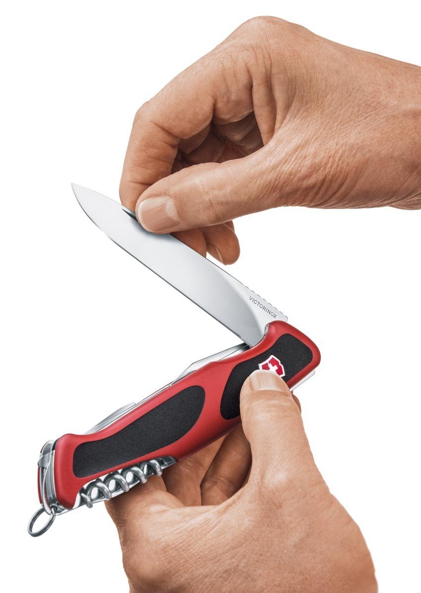 Sehr beliebter neuer Online-Verkauf Victorinox Taschenmesser Ranger 55 Grip, mm, 130 rot/schwarz