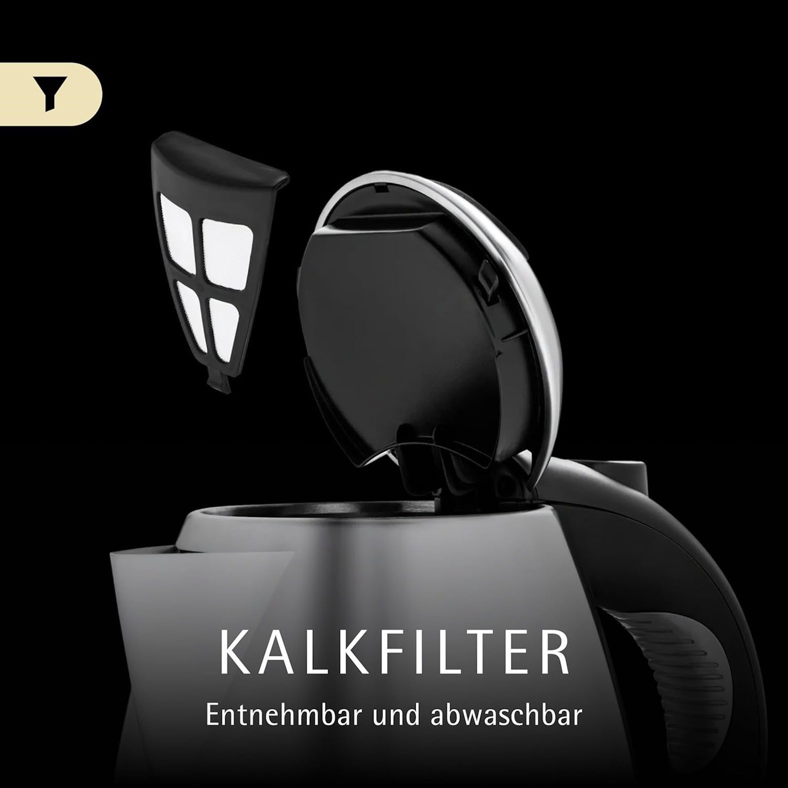 WMF Wasserkocher Stelio, 1,7 l, 2400 W, Edelstahl