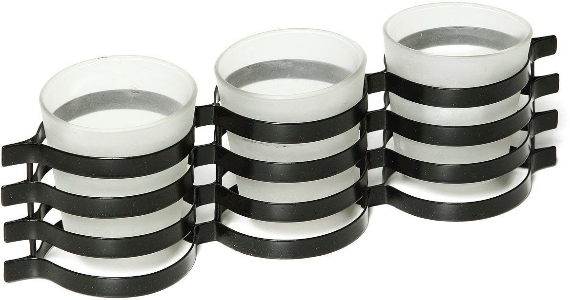 Ambiente Haus Windlicht Fuligo 3er Windlicht günstig online kaufen