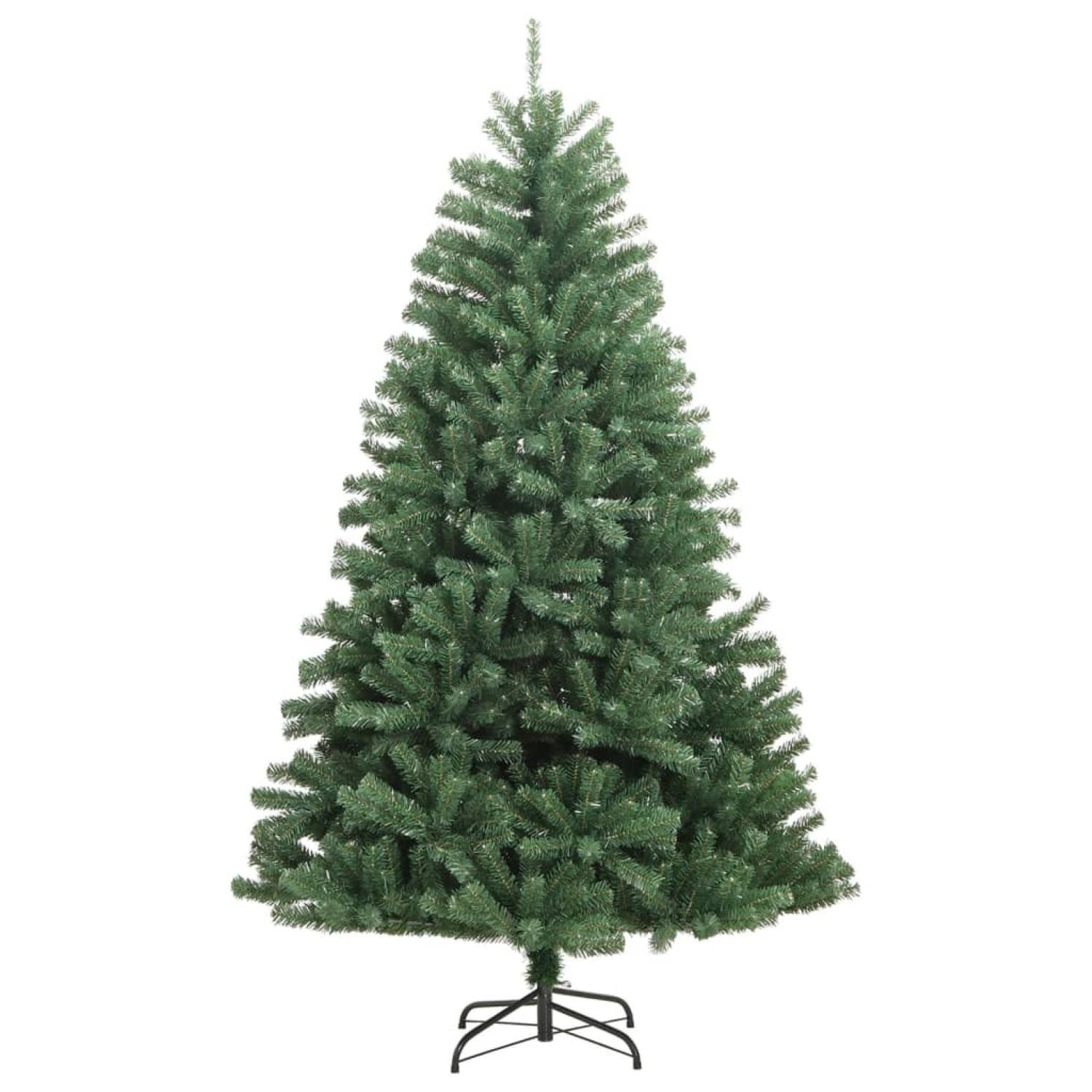 Künstlicher vidaXL Ständer, Weihnachtsbaum Klapp-Weihnachtsbaum mit Nordmanntanne