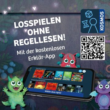 Kosmos Spiel, Kinderspiel EXIT, Das Spiel Kids Monstermäßiger Rätselspaß, Made in Germany