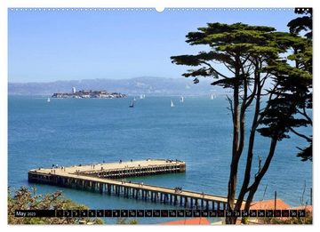 CALVENDO Wandkalender SAN FRANCISCO California's Dream City (Premium-Calendar 2023 DIN A2 Landscape)