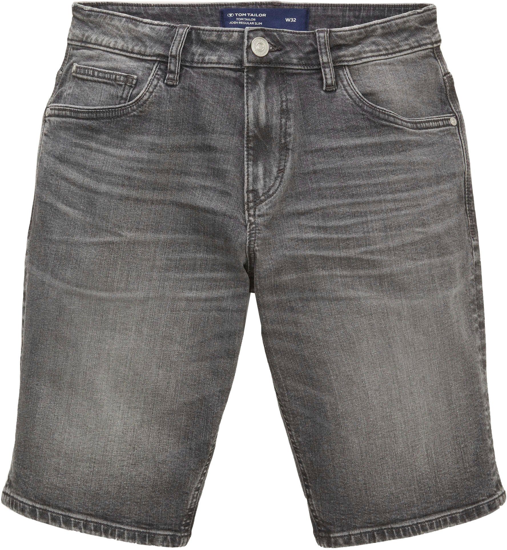 TAILOR Supremo TOM stone 5-Pocket-Jeans used mid