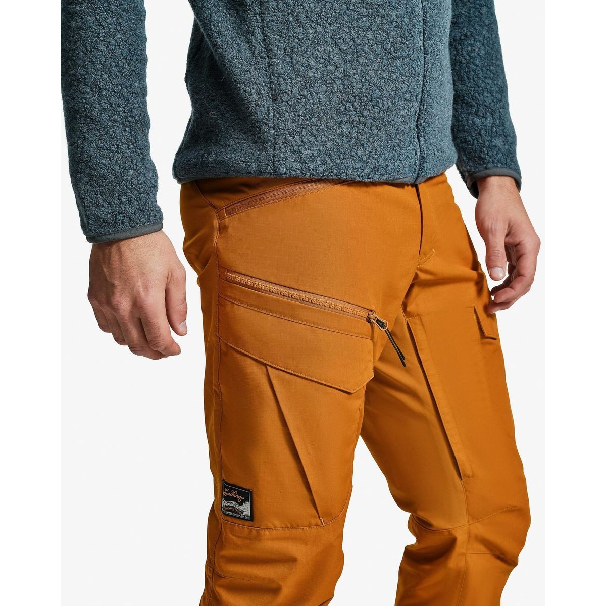 Lundhags Outdoorhose Fulu Cargo Stretch Hybrid Pant M Vielseitige Outdoor-Hose für Herren mit erstklassigem Komfort, Schutz