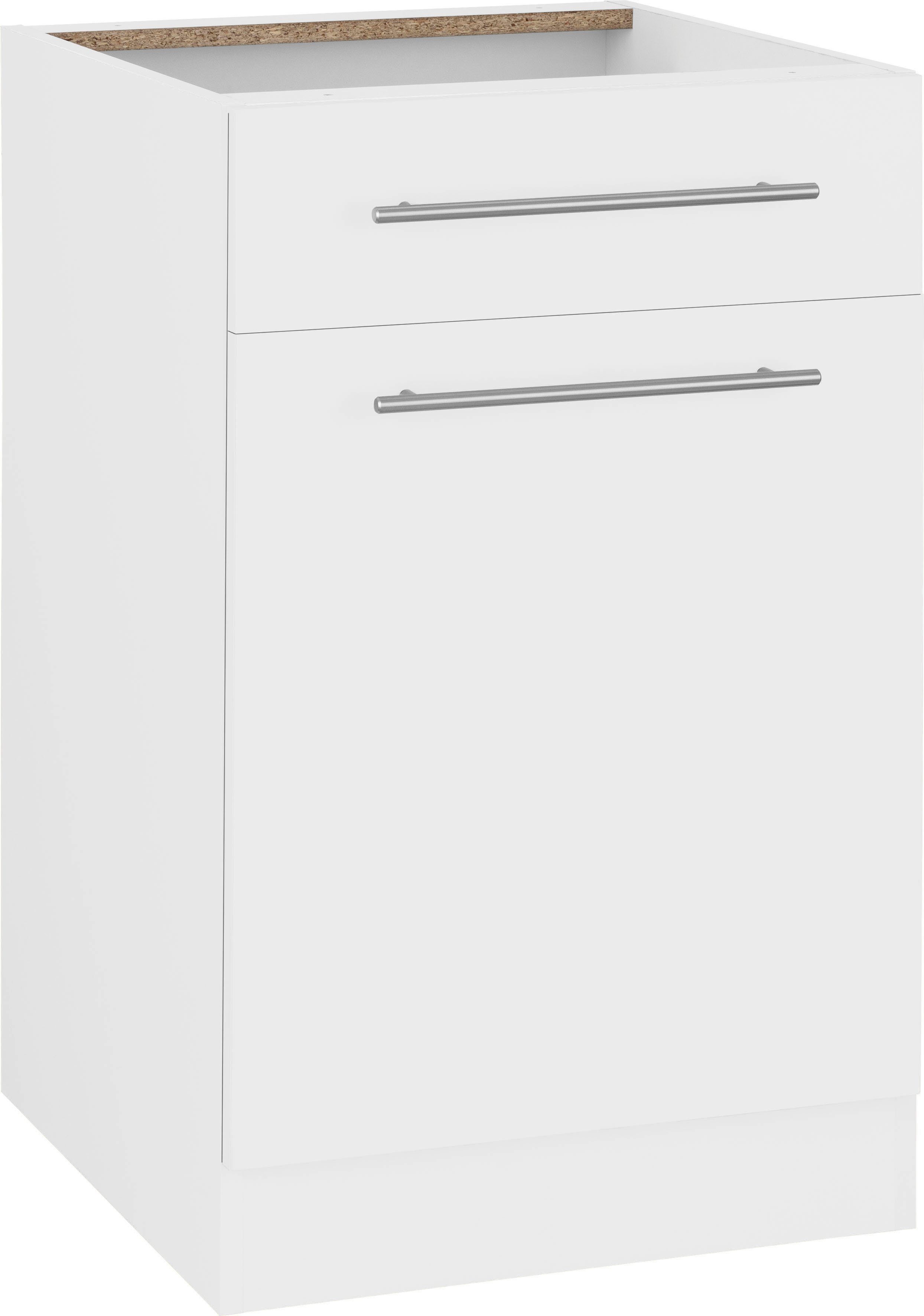 wiho Küchen Unterschrank Unna 50 cm breit, ohne Arbeitsplatte