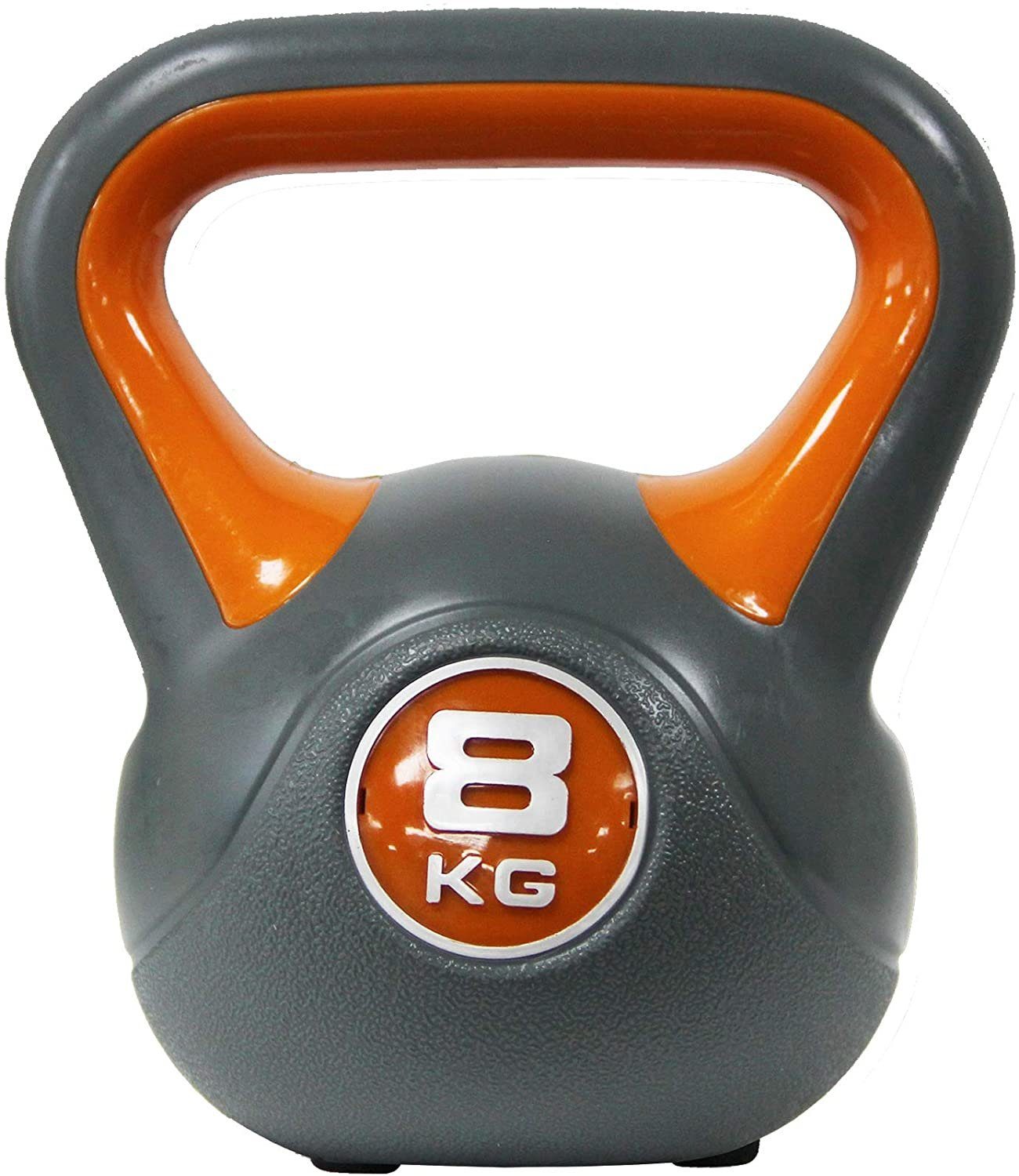 inkl. Kugelhantel 2-20 Kg POWRX Braun - kg versch. Kettlebell Workout, Kunststoff 18 Farben/Gewichte,