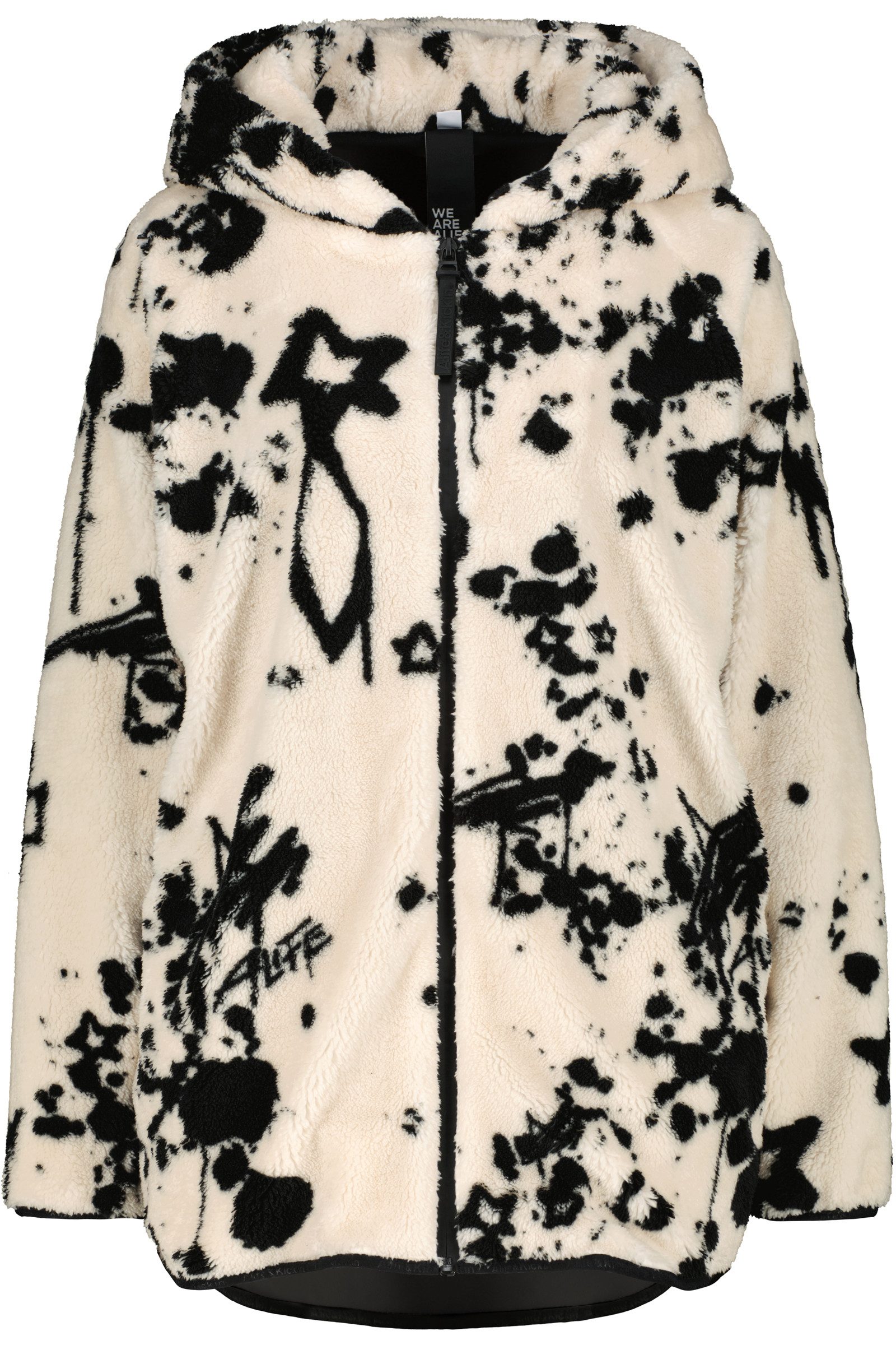 Alife & Kickin Sweatjacke Damen JacquelineAK T Übergangsjacke, Jacke leichte Kuschel-Jacke mit Stehkragen und Rei§verschluss