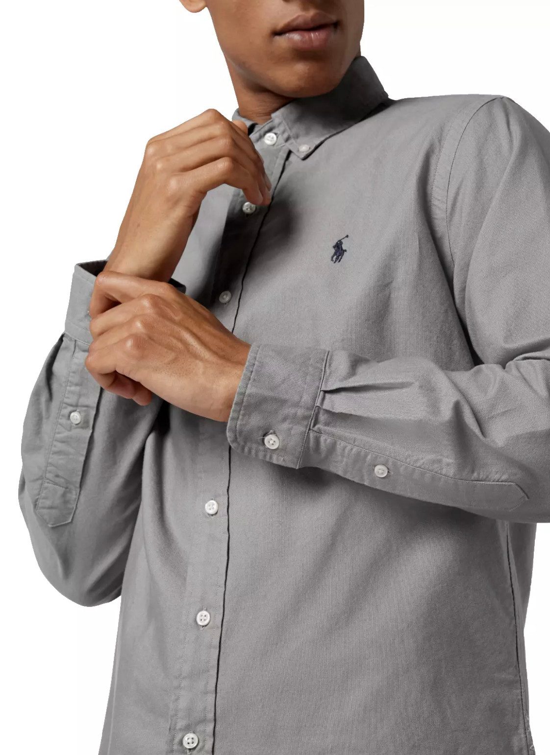 Polo Ralph Lauren Langarmhemd Herren Hemd Heritage Klassisches Button-down Shirt