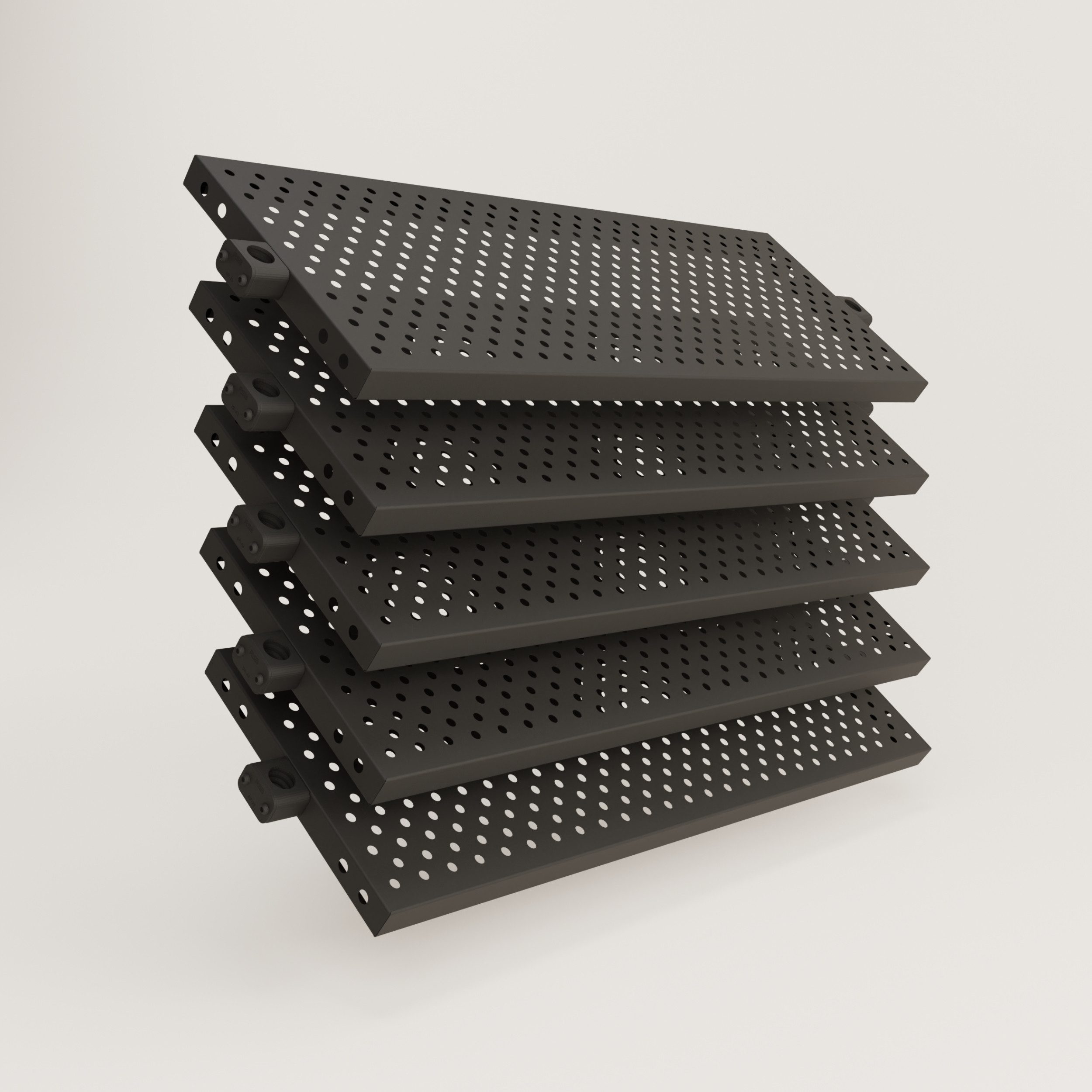 pamo. design Einlegeboden höhenverstellbare Regalböden, kompatibel mit pamo Kleiderstangen