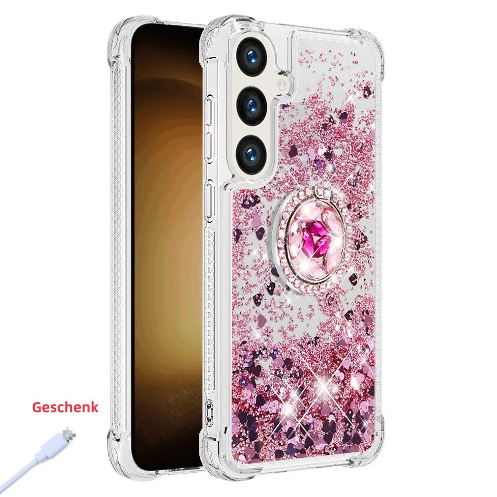 Handyhülle Glitzer Hülle für Samsung Galaxy S20 S21 S22 S23 S24 S25 Plus Ultra FE